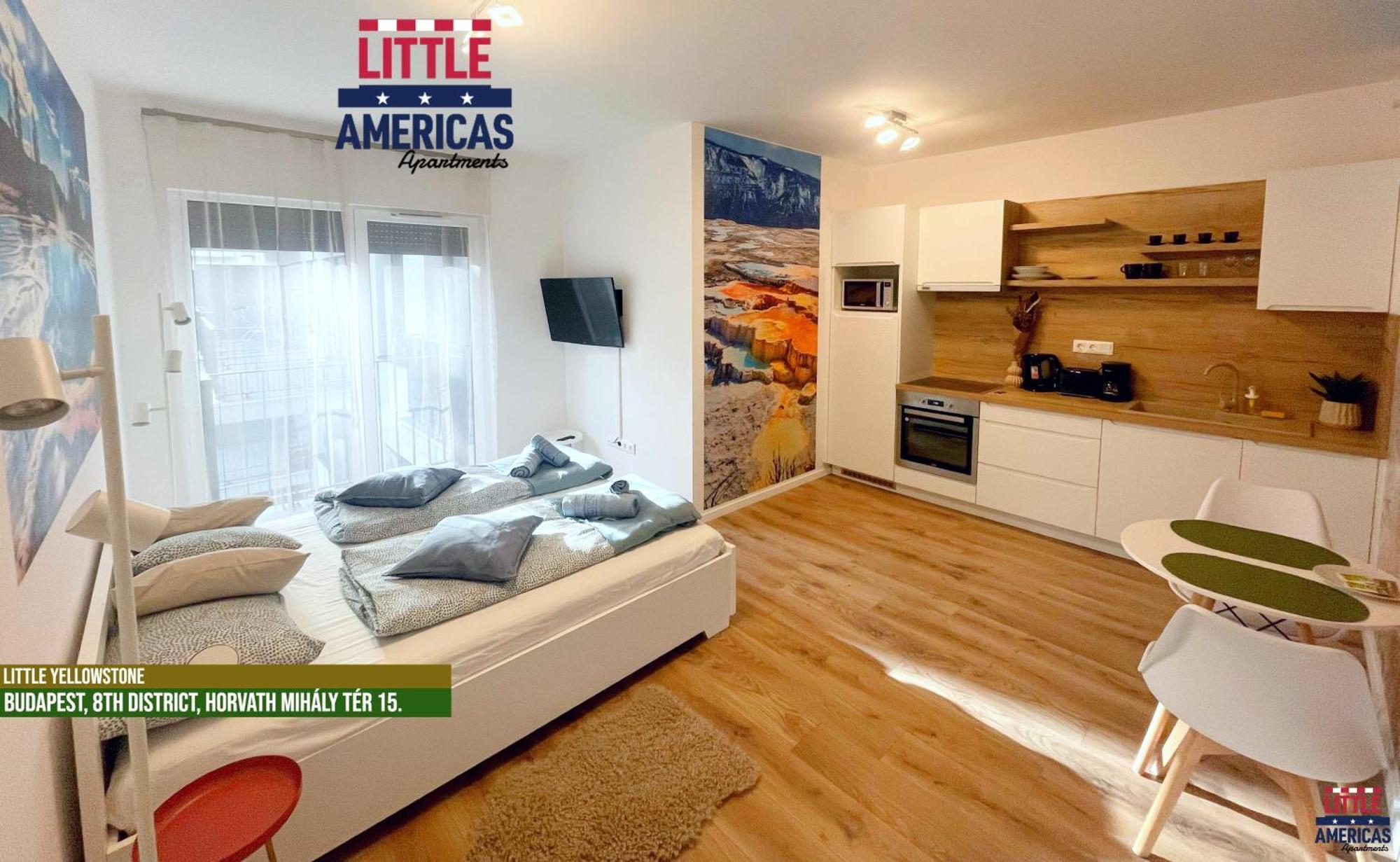 בודפשט Little Americas National Parks Apartments מראה חיצוני תמונה
