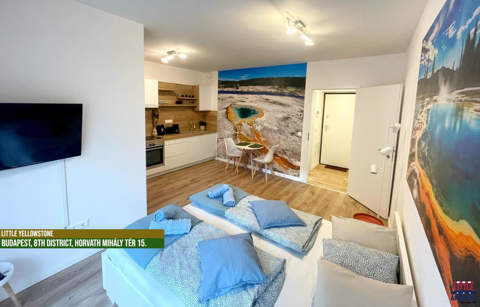 בודפשט Little Americas National Parks Apartments מראה חיצוני תמונה