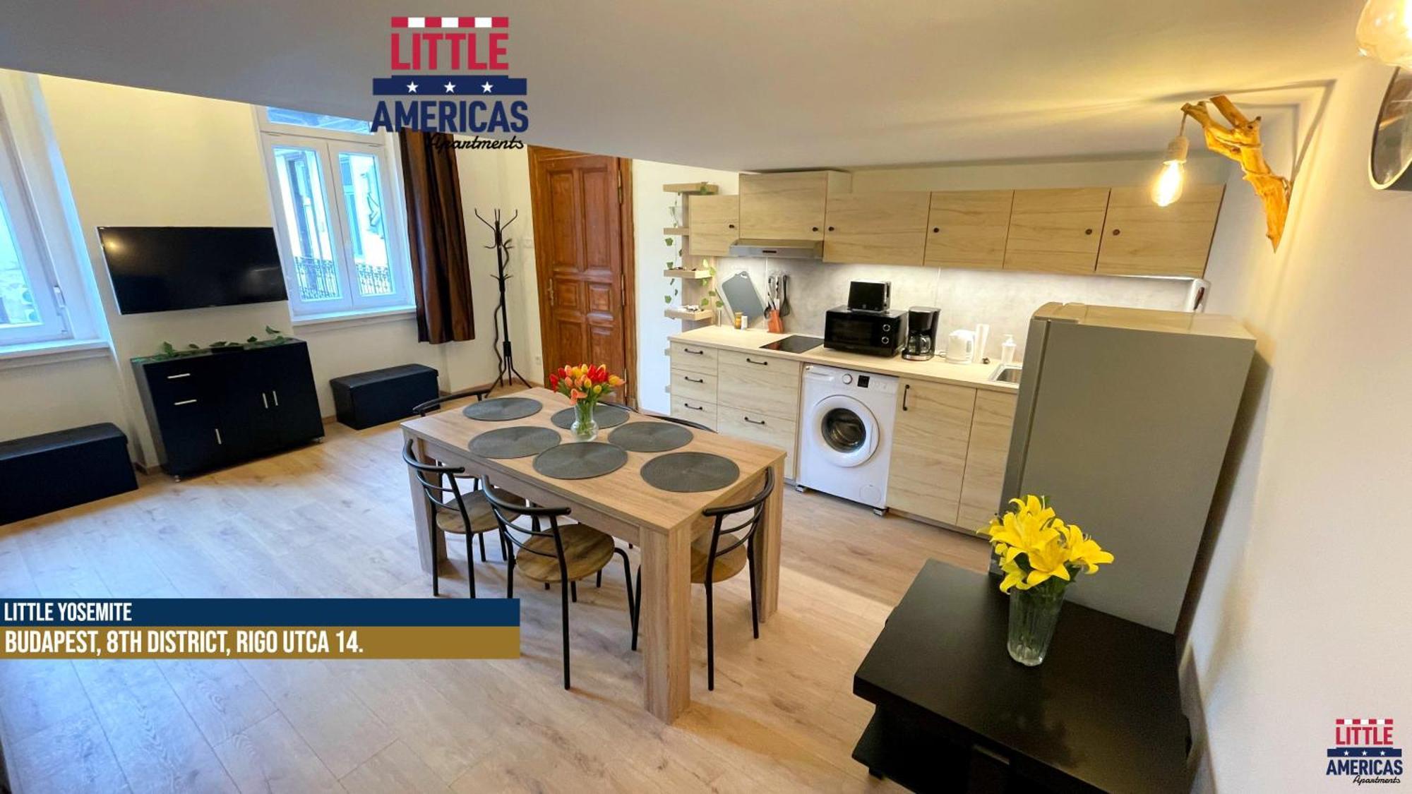 בודפשט Little Americas National Parks Apartments מראה חיצוני תמונה