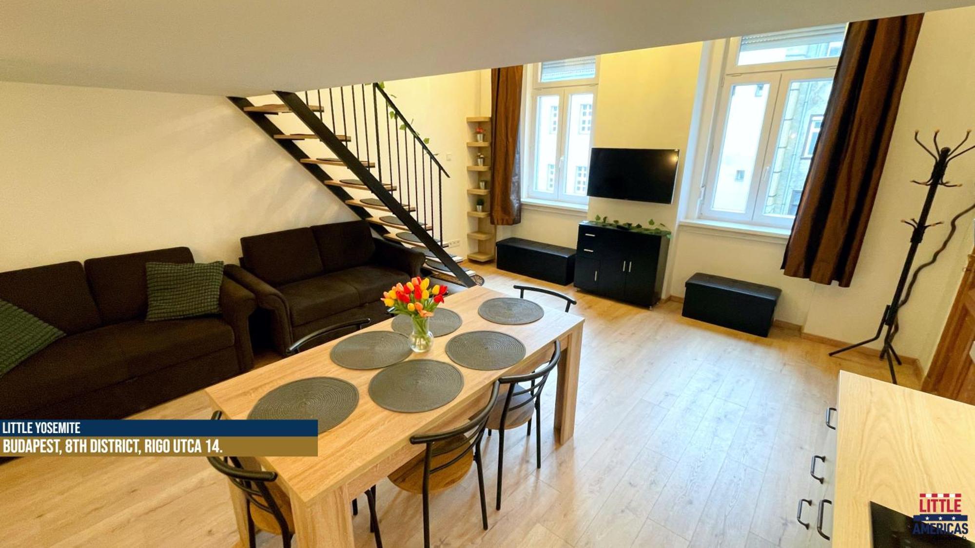 בודפשט Little Americas National Parks Apartments מראה חיצוני תמונה